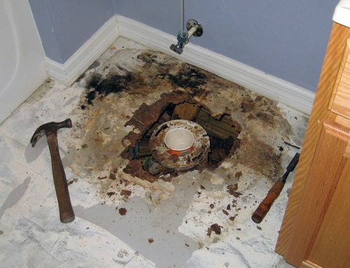 Bathroom Floor Repair