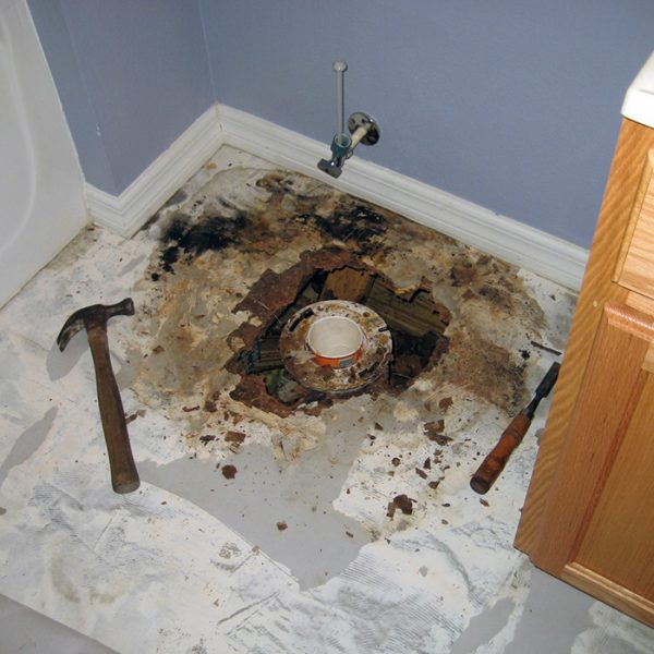 Bathroom Floor Repair DC Construction & Company